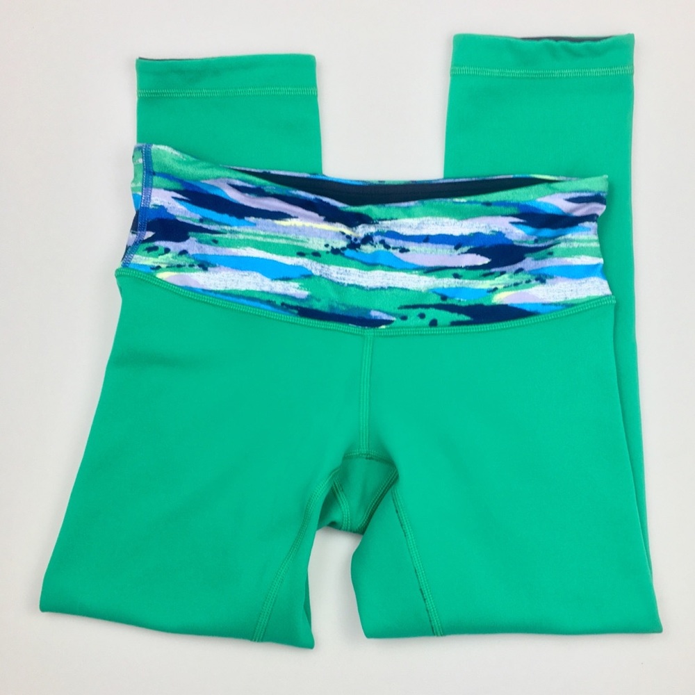 lululemon athletica 19” Leggings XS GREEN